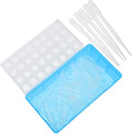 BESPORTBLE 32pcs Shrimp Hatchery Tool with Droppers and Collecting Box for Hatching Fry and Shrimp Easy to Use and Clean Safe for Fish Breeding Convenient Storage