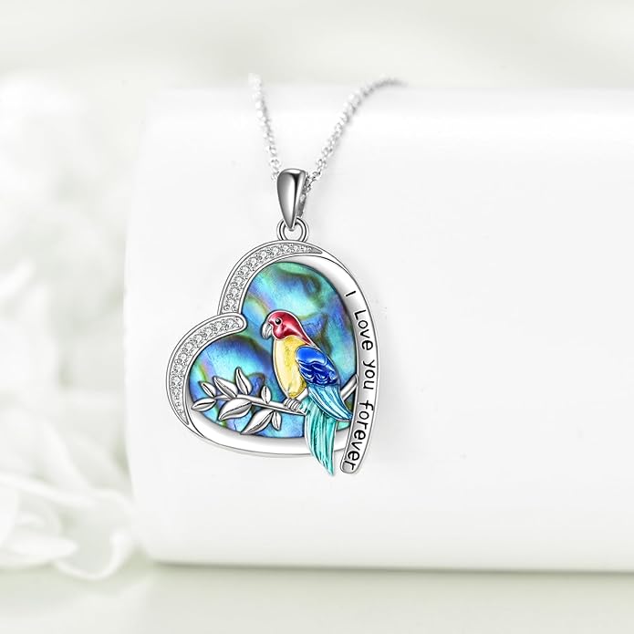 KZX Cat/Dog/Phoenix/Eagle/Whale/Shark/Puffin/Starfish/Chicken/Butterfly/Owl/Bee/Frog/Seahorse Necklace Sterling Silver Animal Pendant Jewelry Gift for Women