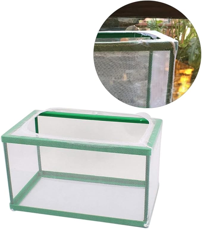 Angoily Betta Fish Aquarium Breeding Box Fish Tank Separator Net Isolation Box