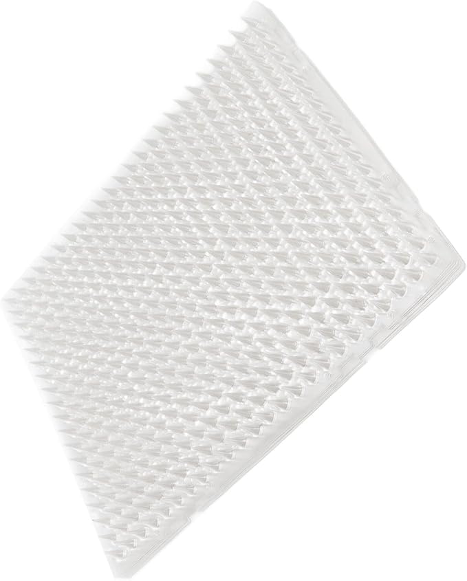 8Pcs Cat Mats, PVC Material Deterrent Scat Mat, Recyclable and Safe for Indoor Outdoor Use, Large Coverage to Protect Your Home from Unwanted Pets