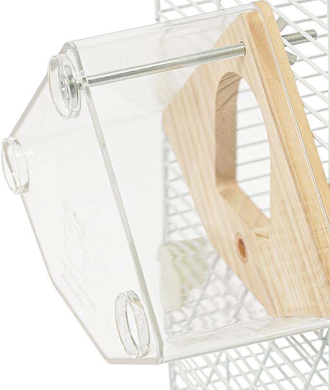 2 Tier Iron Bird Cage, Pigeons Parrot Birdcage, 30Inch Parakeet Cage with Water/Food Boxes, Freestanding Dual Door Birdcage for Various Bird Species