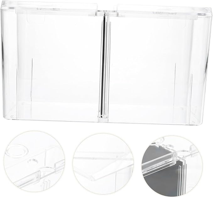 Multifunctional Fish Breeding Isolation Box Transparent Hatchery Tank for Fry Breeding Aquarium Container for Fish Care and Monitoring
