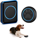 Full House Dog Doorbell for Potty Training, Wireless Pet Doggie Door Bell Training to Go Outside, Waterproof Touch Button, Over 1000 feet Range