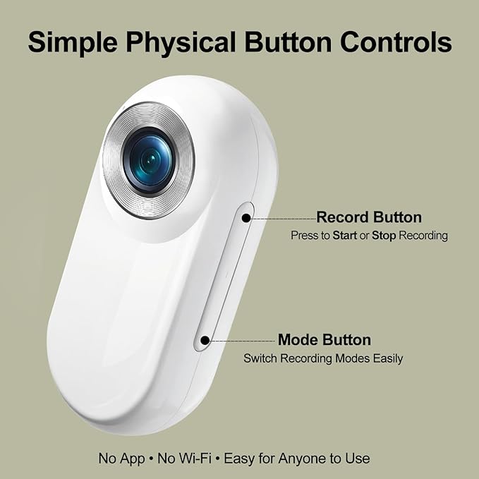 Cat Camera Collar 1080P HD Video Recording 32GB Memory Card Included, Pet Camera Collar for Cats & Dogs, Lightweight POV Collar Camera Wide Angle Lens, Mini Action Camera0 Indoor Outdoor Adventures