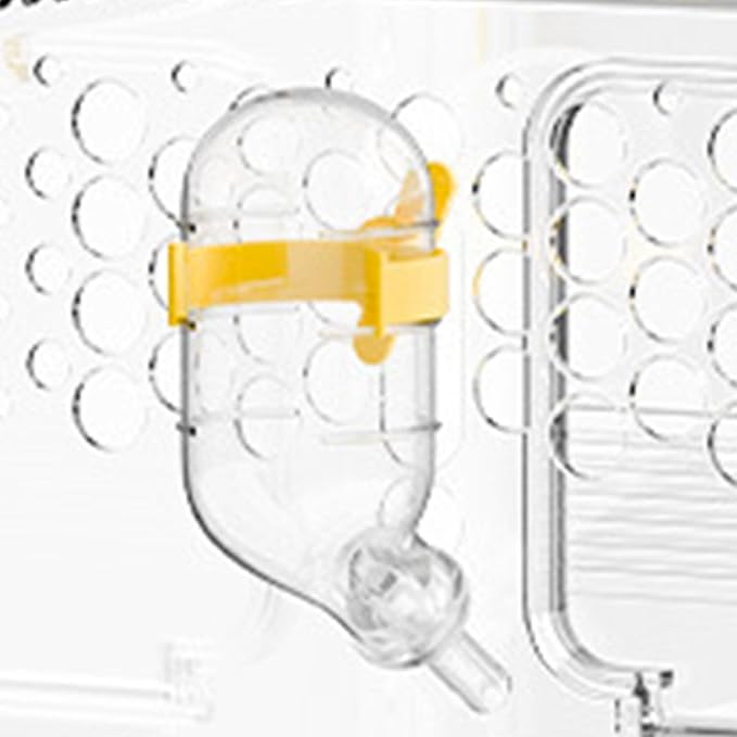 Bird Carrier - Transparent Portable Breathable Cage, Lightweight Travel Pet Backpack, Clear Viewing Comfort Design | Parakeets Conures Canaries Budgies for Parakeets Conures Canaries Budgies