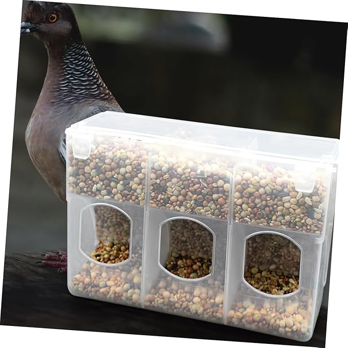 KESYOO 2pcs Automatic Feeder Bird Food Dispenser for Pigeon Parrot Quail Cage Bird Feeding Watering Supplies