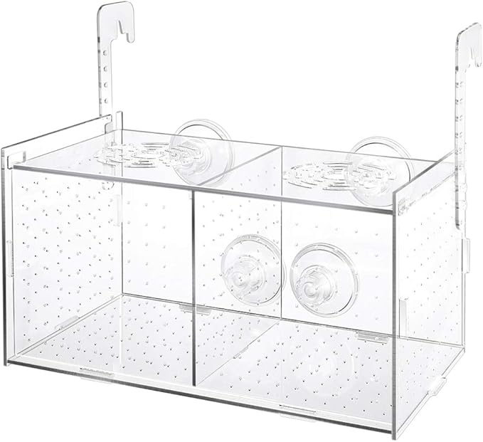 Fish Breeding Box for Aquarium Fish Tank Acclimation Box Transparent Incubator