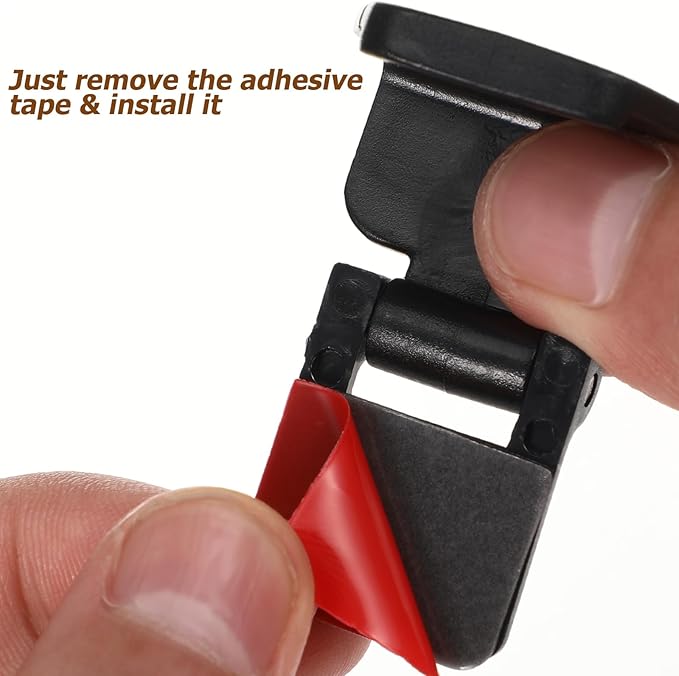 VILLCASE Anti-Escape Lock Clips for Reptile Tank Lid Aquarium Locking Lid Buckles for Amphibian and Turtle Terrarium Covers 1.85X1.14X0.98 Inch Compatible with NOMO YL-07 Tank