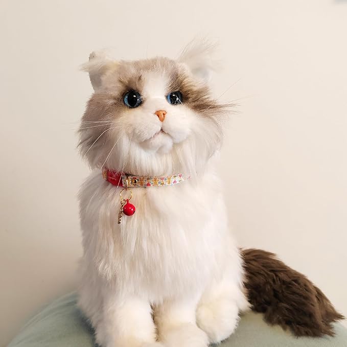 2 Pack Breakaway cat Collars with Bell,Safety Quick Release Pendant Cute Kitten Collar,Adjustable 20-30cm (Xmas2, 20-30cm)