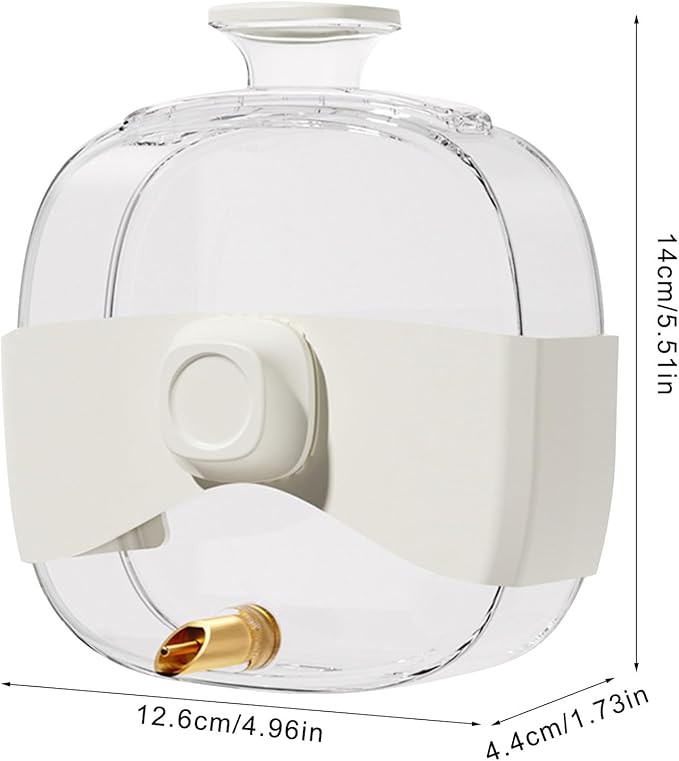 Automatic Bird Water Feeders 15.2Oz Easy Installation Drinking Botte for Parakeets Cockatiel Finches Watering Supply