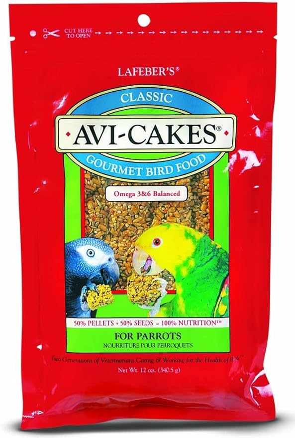 LAFEBER'S Avi-Cakes Parrot 4 pk 12 oz