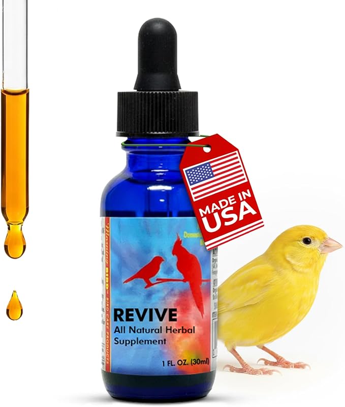 Morning Bird Revive 1 Fl oz – Herbal Extract Blend for Immune Support for Birds - Improved Liquid Formula for Optimum Immune Defense & Faster Absorption - Enhanced Digestive Health, Energy & Wellness
