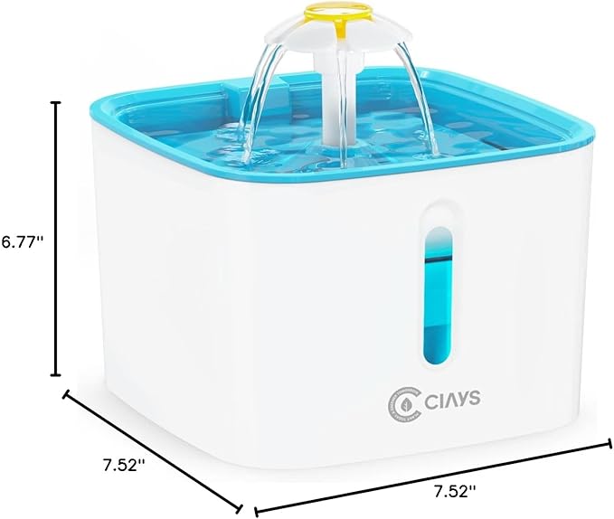 Ciays Cat Water Fountain