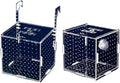 Transparent Acrylic Aquarium Isolation Box - Single & Double Grid Fry Breeding Tank for Fish Hatcheries(Sucker)