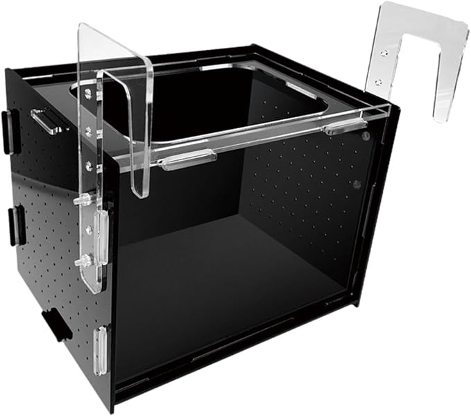 Fish Breeding Box, Fish Isolation Box, Sturdy Separation Easy Installation Clear Hanging Incubator for Clownfish Betta, 20x15x15cm