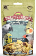 Higgins Worldly Cuisines Cooked Bird Food – Creamy Zen, Gourmet Blend with Exotic Ingredients, All-Natural, No Additives, Easy to Prepare, 2.5 lbs