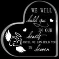 Miscarriage Gifts for Mom, Miscarriage Acrylic Keepsake for Loss Infant Baby, Pregnancy Loss Gifts, Loss of Baby Memorial Home Decorations, Sympathy Gifts for Parents