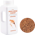 Instant Brine Shrimp Fish Food - High Protein Non-Living Adult Shrimp Liquid for Bettas, Goldfish, Cichlids - Color Enhancer (12.7oz)
