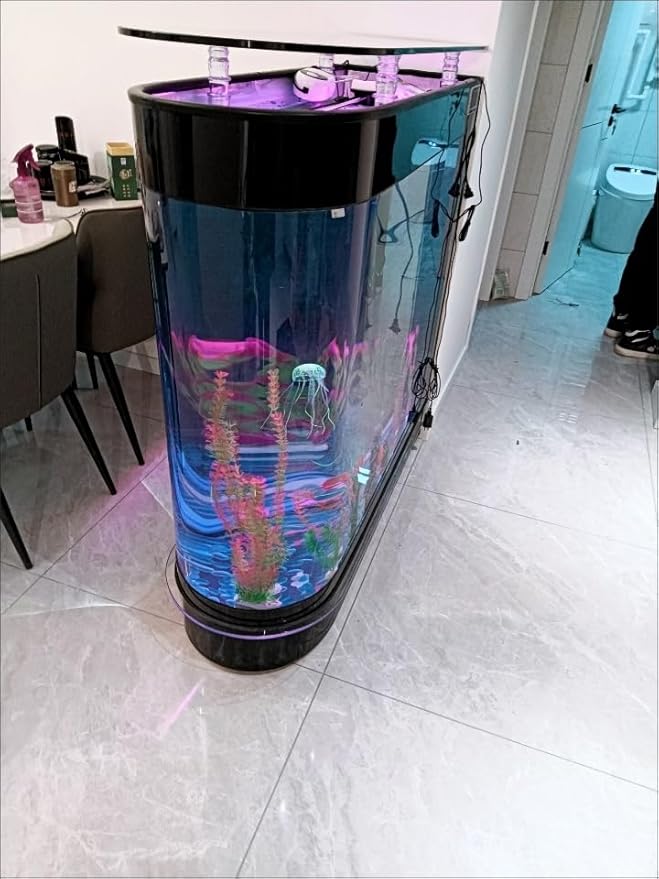 with Air Pump and Aquarium Deluxe Kit Large Ornamental Fish Tank Aquarium