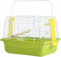 Bird Cage Birdcage Travel Portable Stand Cage Pet House with Carry Handle for Parrot Finches Cockatiel Small Animals Parakeet