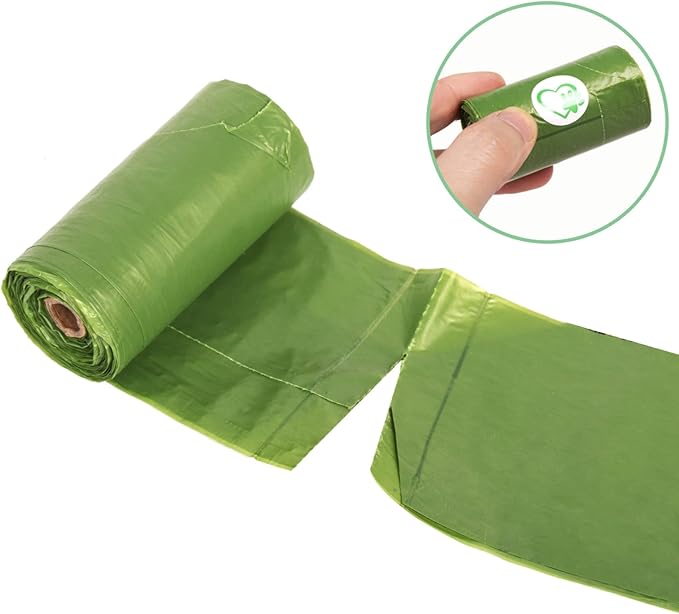 Mr. Peanut's XL Pooper Scooper Sized 13X11" Recycled Waste Poop Bags Made From Plants - 160 Count