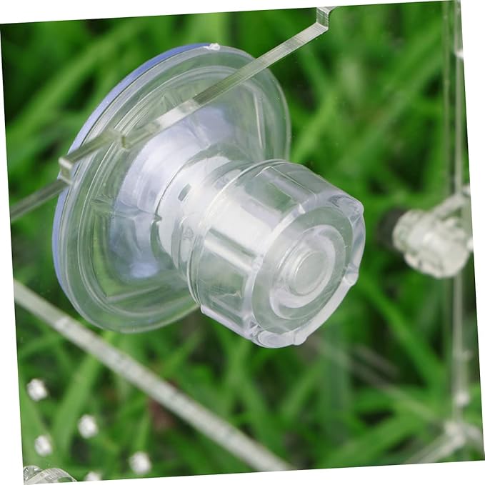 BESPORTBLE Acrylic Fish Breeding Box Live Fish Isolation Tank Breeding Hatching Box for Aquarium Round Hole Suction Cup