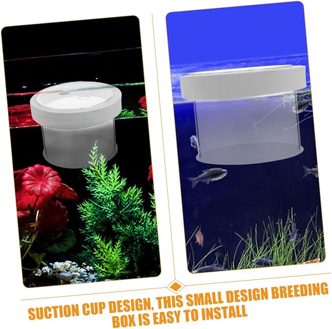 Mipcase Acrylic Fish Isolation Box for Shrimp Breeding Breeding Container Observation and Design for Aquarium Use and Fish Tank Divider
