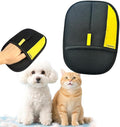 Electrostatic Pet Hair Removal Gloves: Quick Wiping - Reusable & Washable for Sofa Clothing Pet Beds Effortless Cats & Dogs Hair Remover for Busy Pet Owners (1pcs-Black)