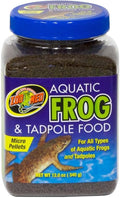 Zoo Med Aquatic Frog and Tadpole Food, 12 Ounces Each, Made in The USA (12 Ounces)