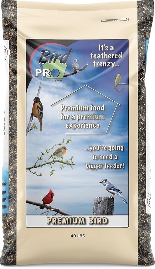 Classic Bird Seed (40 Pounds, Premium)