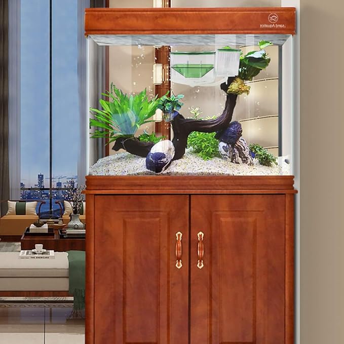Self-Guided Isolation Box for Fish Breeding Transparent Hatching Tank for Aquariums Protects Juvenile Fish and Shrimp