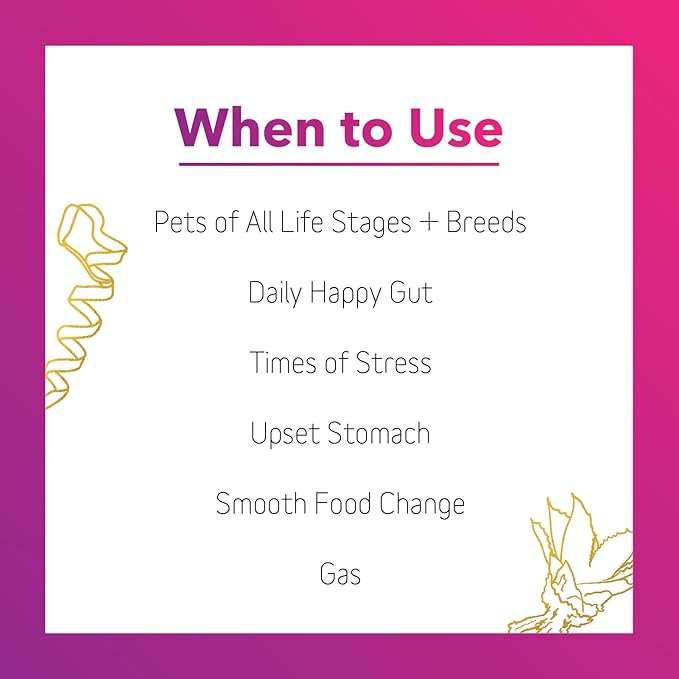 InClover Optagest Natural Digestive Aid, Organic Prebiotics & Enzymes Supplement Powder for Dogs and Cats - Promotes Healthy Stools, Less Gas, Optimal Nutrient Absorption, Intestinal Balance, 7 sticks