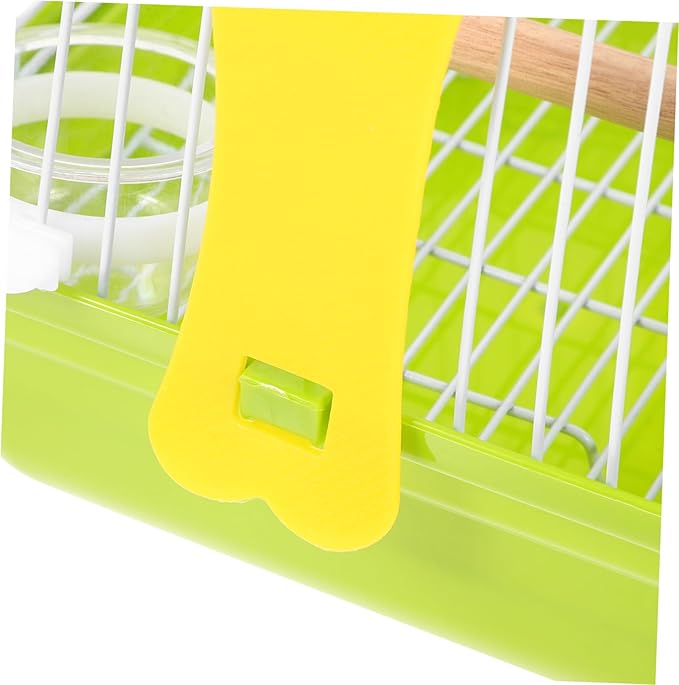 HANABASS 1Set Portable Bird Carrier Cage Travel Parrot Cage with Handle Convenient for Outings and Trips for Parrots and Birds Durable and Construction