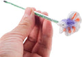 Fish Training Wand for Betta Starter Betta Kits Tail Training Aquariums Wand Betta Fish Wand Fishtank Decoration Fish Training Toy Resin Fish Toy Fish Training