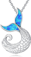 KZX Cat/Dog/Phoenix/Eagle/Whale/Shark/Puffin/Starfish/Chicken/Butterfly/Owl/Bee/Frog/Seahorse Necklace Sterling Silver Animal Pendant Jewelry Gift for Women