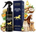 Pet Detangler Oil Spray: 6.76 Oz Mane & Tail Leave-in Conditioning Oil for Horse, Dog & Cat - Natural Fruit Scented, Unknots Tangles, Frizz Control & Long-Lasting Radiant Shine