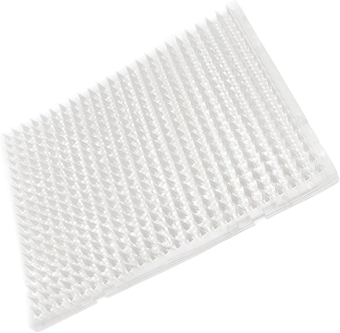 8Pcs Cat Mat, Pet Deterrent Mats for Indoor Outdoor Use, PVC Scat Mat to Keep Cats Dogs Away from Garden Patio Furniture, Non - Animal Deterrent with Interlocking D