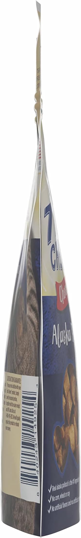 Blue Buffalo True Chews Natural Chewy Cat Treats, Made in The USA, Alaska Pollock Recipe, 3-oz. Resealable Bag