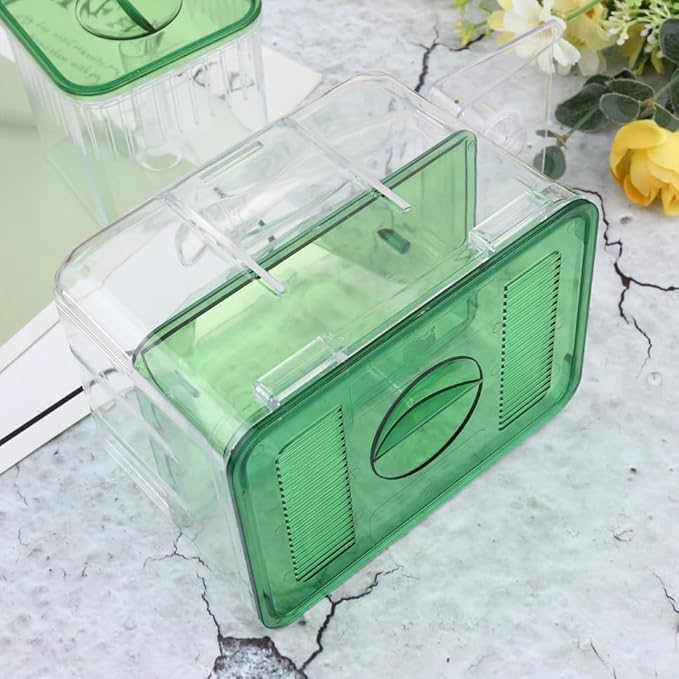 BESPORTBLE 2pcs Self-Guided Fish Breeding Tank Isolation Box Incubator for Hatching Fish Eggs Prevents Aquarium