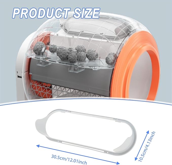 Cat Litter Tray Waste Collector for Automatic Self-Cleaning Boxes Replacement Accessory Parts PP Material- Support Frame