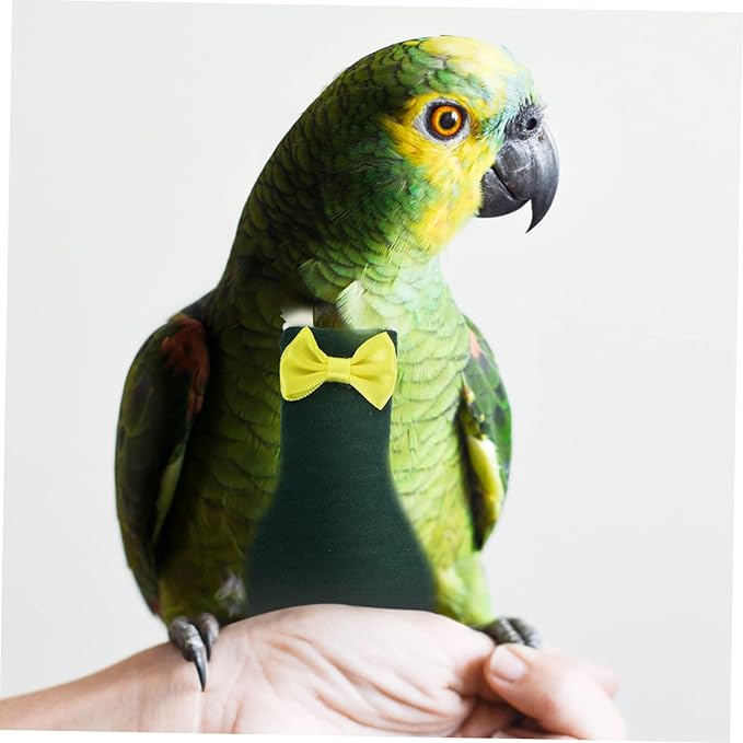 MERRYHAPY Bird Diaper Washable Flight Suit for Small Birds Parrot Clothing Protector Parakeet Diapers for Parrots Pigeons