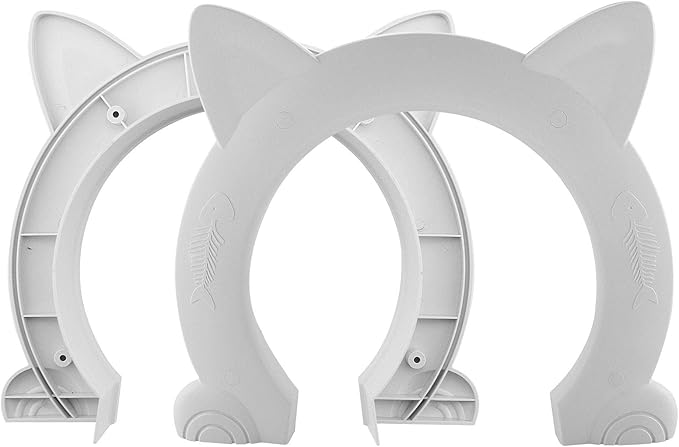 Indoor Cat Door, Cat Door for Interior Door, Pet Doors for Cat, Kitties and Kittens