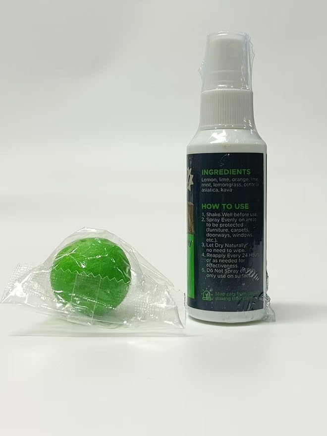 Natural Peppermint Oil Cat & Dog Deterrent Spray Outdoor and Indoor, Keep Cats Out of Yard Permanently, Protect Your Yard and Furniture 10