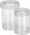 minkissy Aquarium Fish Breeding Box Floating Hatching Isolation Incubator with Divider and Egg Net Small White for Guppy and Small Fish Tank