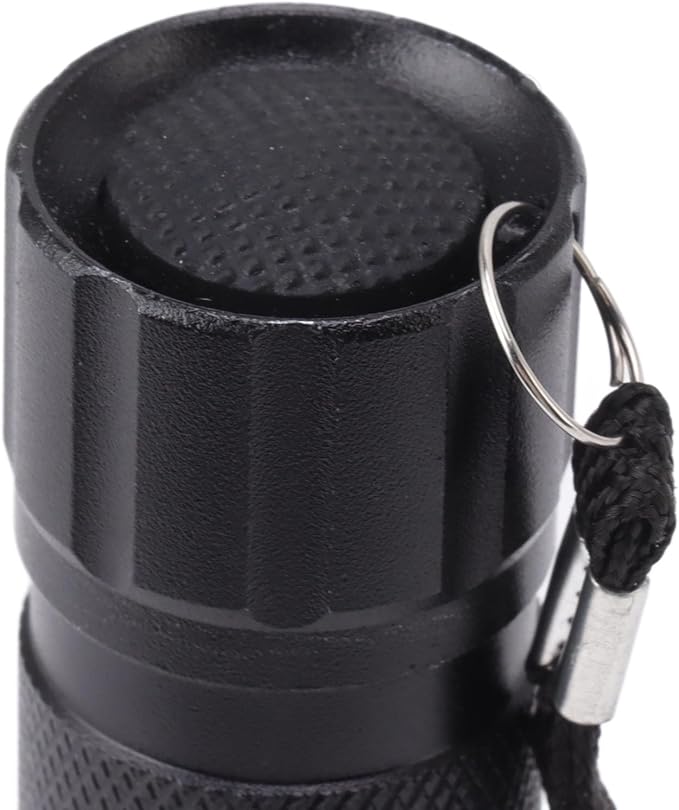 ANGGREK Flashlight Black Light, Multipurpose Aluminum Alloy Black Light Flashlight for Pet Urine Detection