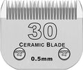 Detachable Pet Dog Grooming Clipper Ceramic Blade,Compatible with Andis Size 30 Cut Length 1/50"(0.5mm),Compatible with Oster A5,Wahl KM Series Clippers
