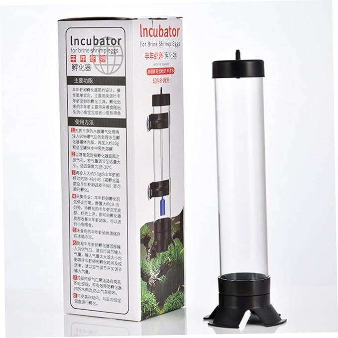 Yardwe Incubator for Shrimp Freshwater Aquarium Breeding Box Breeding Box Fish Egg Incubator Easy to Use Clean