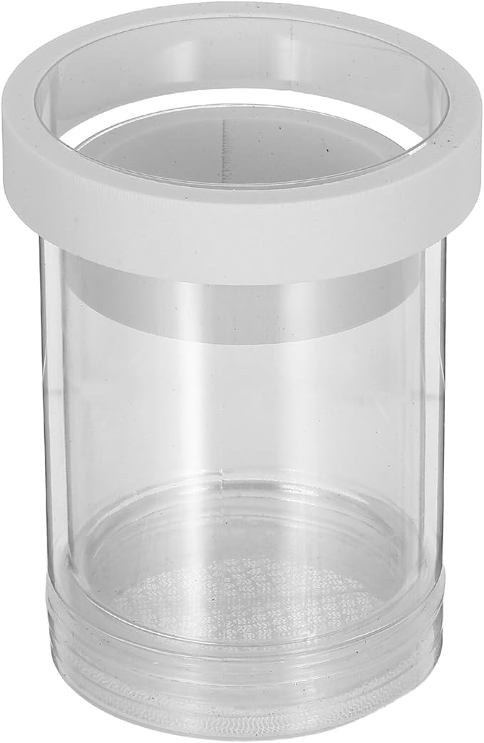 IMIKEYA Floating Aquarium Fish Breeding Box and Egg Incubator Isolation Chamber White Small Size Floating Hatchery for Guppy and Small Fish Fry