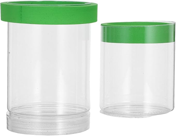Small Fish Breeding Isolation Box with Floating Egg Net and Divider, Aquarium Hatchery Incubator for Guppy Fry, Green Compact Fish Tank Breeder Chamber
