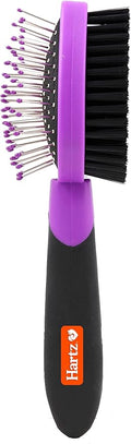Hartz Grooming Supplies, Groomers Best Combo Brush for Dogs and Professionals 6-in-1 Dog Shampoo and Combo Brush Bundle, Good for All Dogs & Coat Types